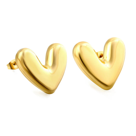 Rhoda Heart Earrings